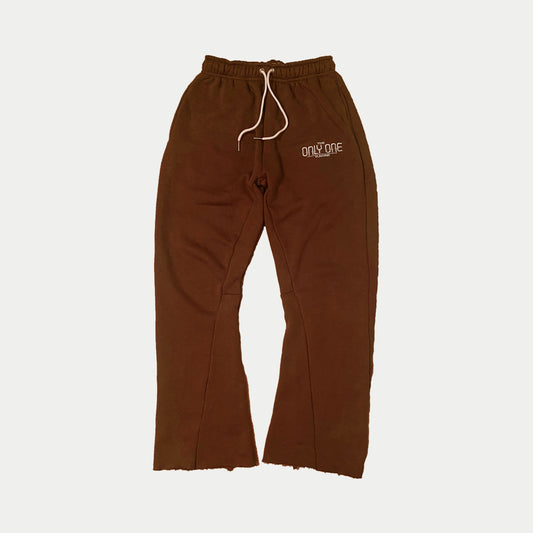 ONLY ONE FLARE PANT(BROWN)