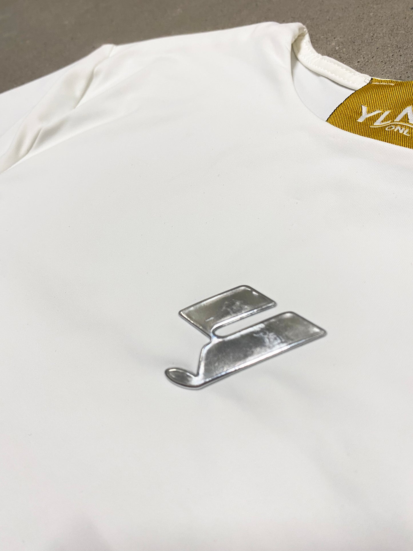 Chrome “Y” Womens Top(White)