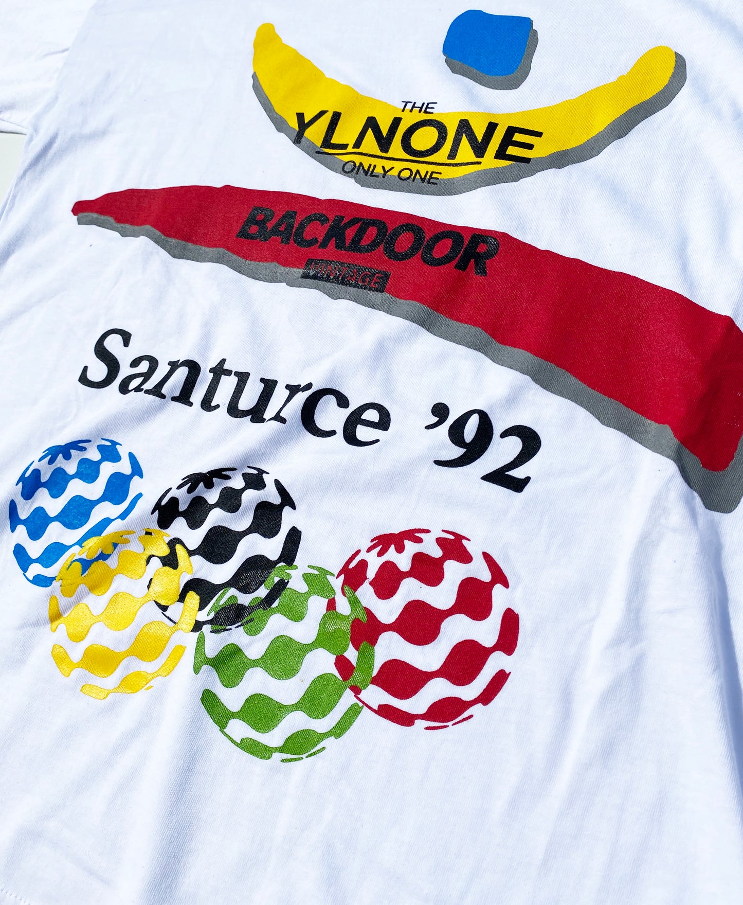 YLNONE x Back Door Vintage "Santurce '92 Tee"