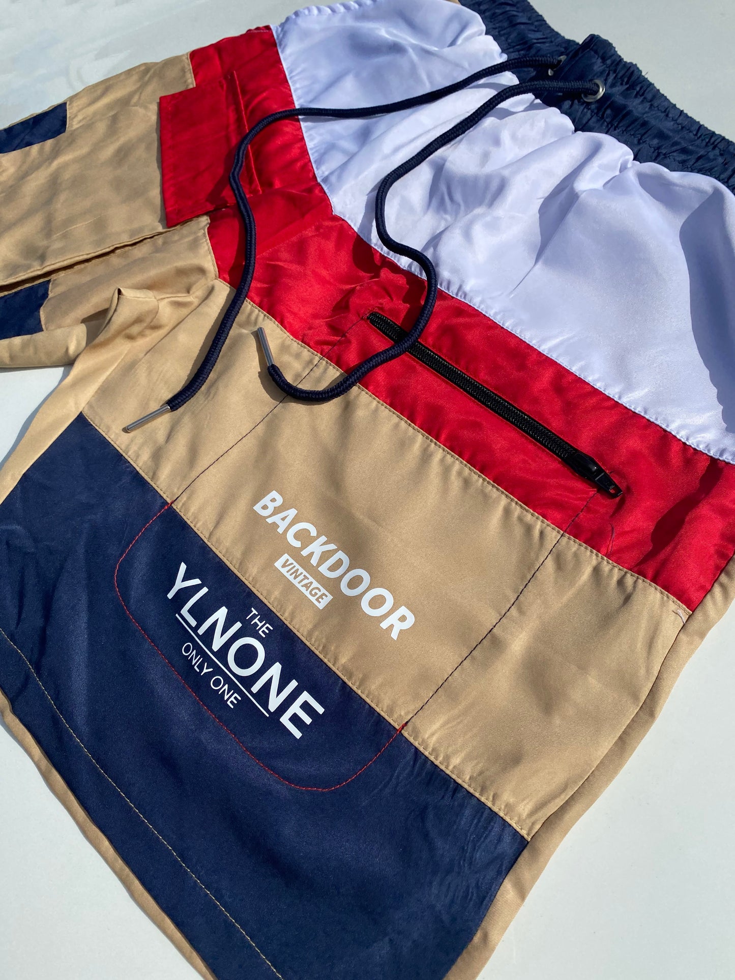 YLNONE x Back Door Vintage "Panel Short 2.0"