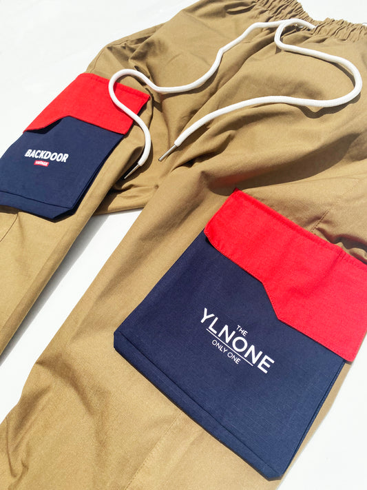 YLNONE x Back Door Vintage "Collab Cargo Pant"