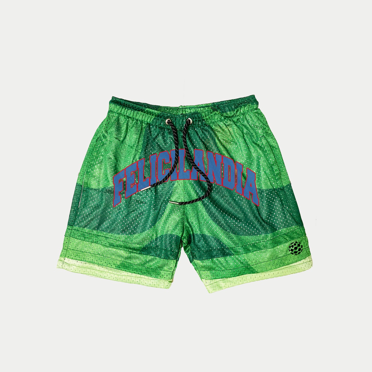 ALVARO DIAZ "FELICILANDIA" X YLNONE SHORTS(GREEN)