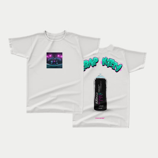 YOUNG MIKO TRAP KITTY X YLNONE TEE(WHITE)PRE-ORDER