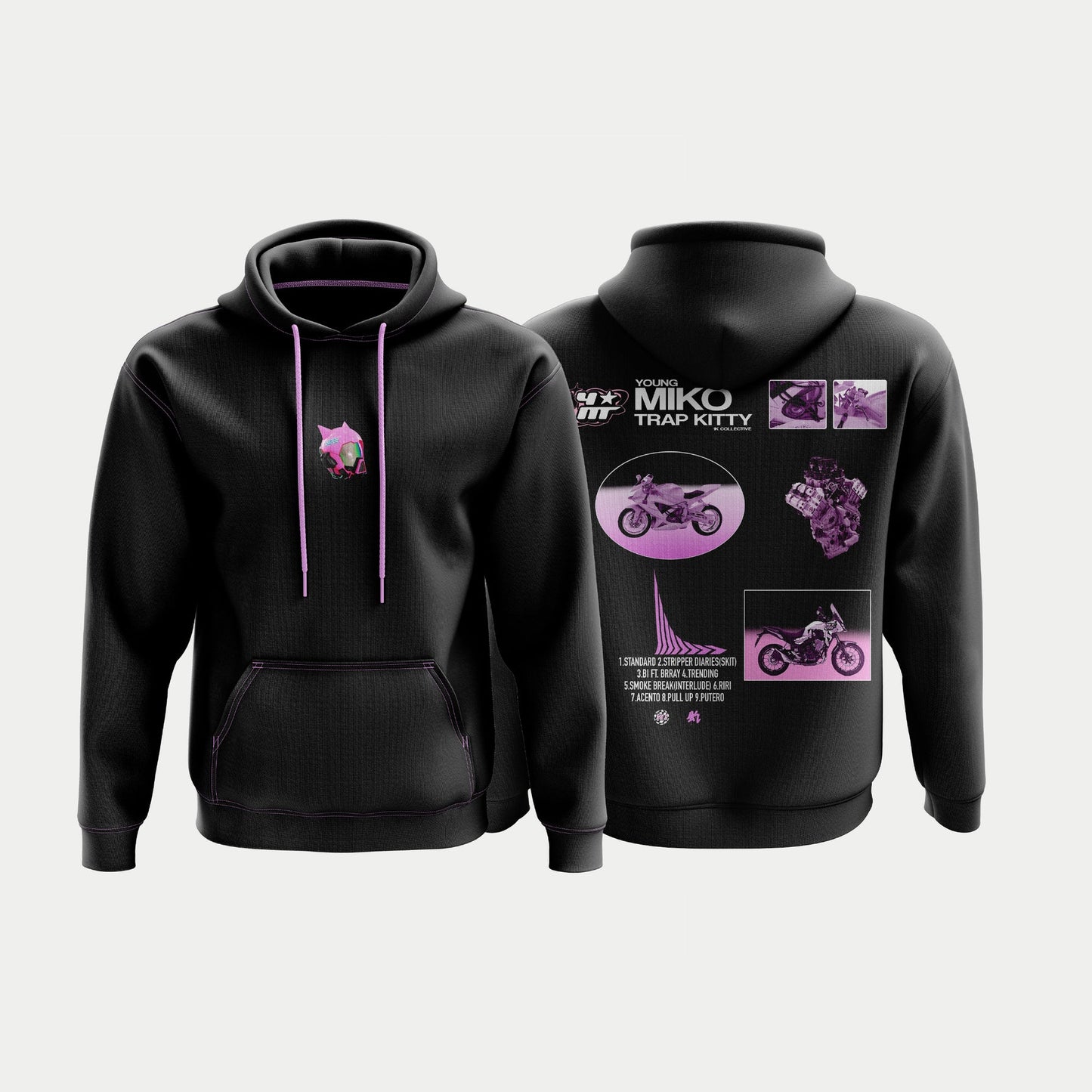 YOUNG MIKO TRAP KITTY X YLNONE HOODIE PRE-ORDER